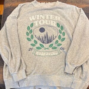 Aerie Gray Winter Tour Sweatshirt